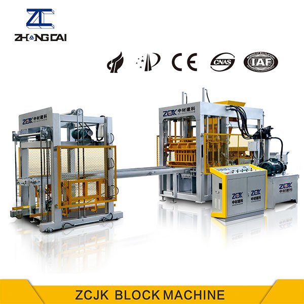 ZCJK QTY6-15 Soil Brick Making Machine Price Automatic Block Production Line Concrete fly ash semi automatic brick machine