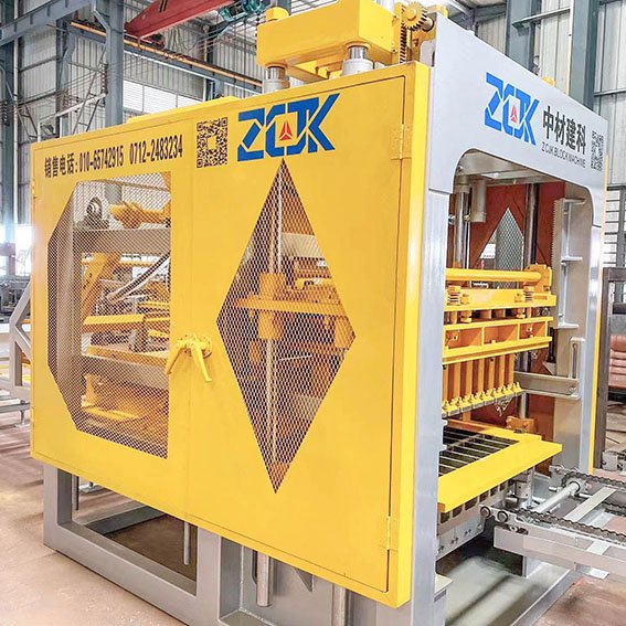 ZCJK QTY6-15 Soil Brick Making Machine Price Automatic Block Production Line Concrete fly ash semi automatic brick machine