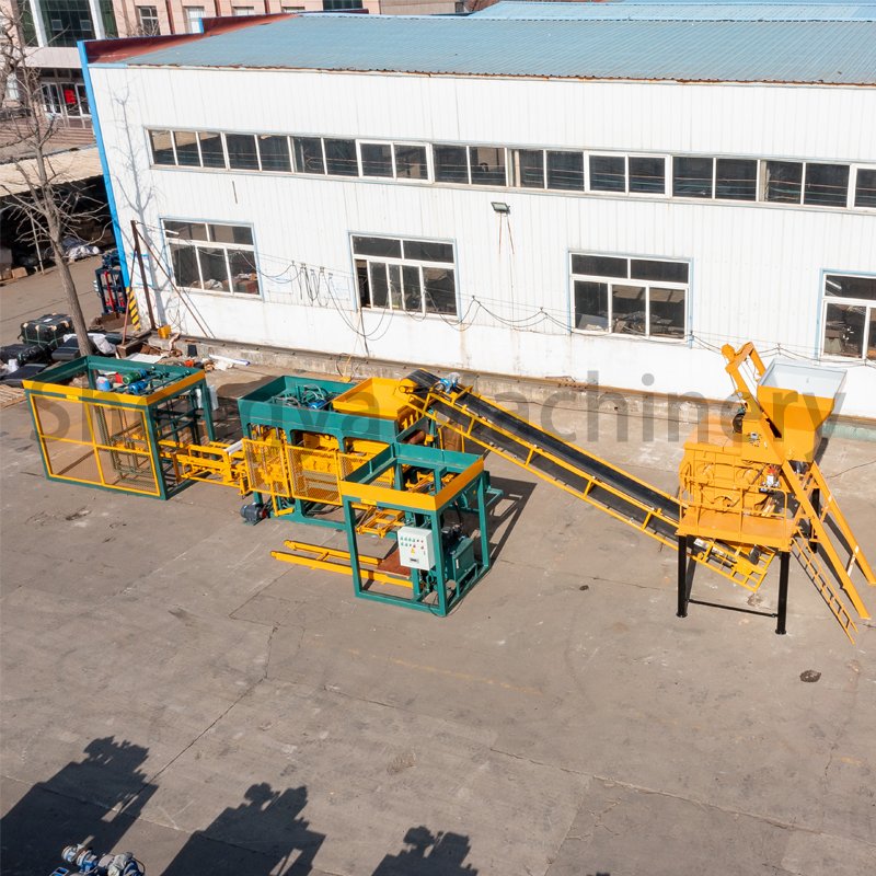 factory price QT6-15 fully automatic block making machinery for sale block brick making machine for sale