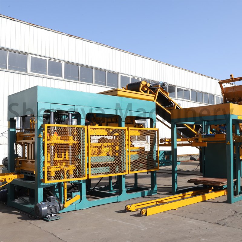 factory price QT6-15 fully automatic block making machinery for sale block brick making machine for sale