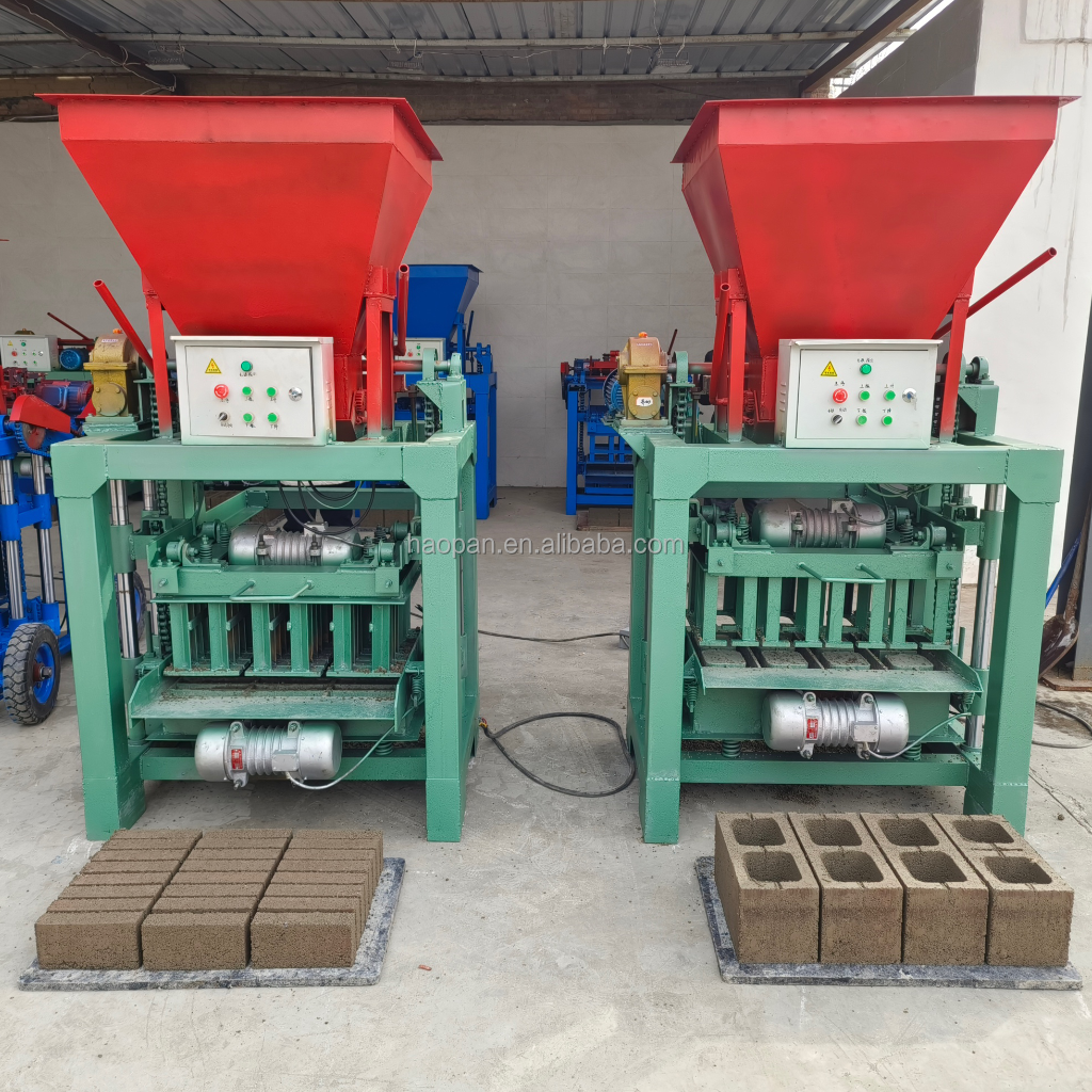 4-40A cseb bricks making machine cement block making machine