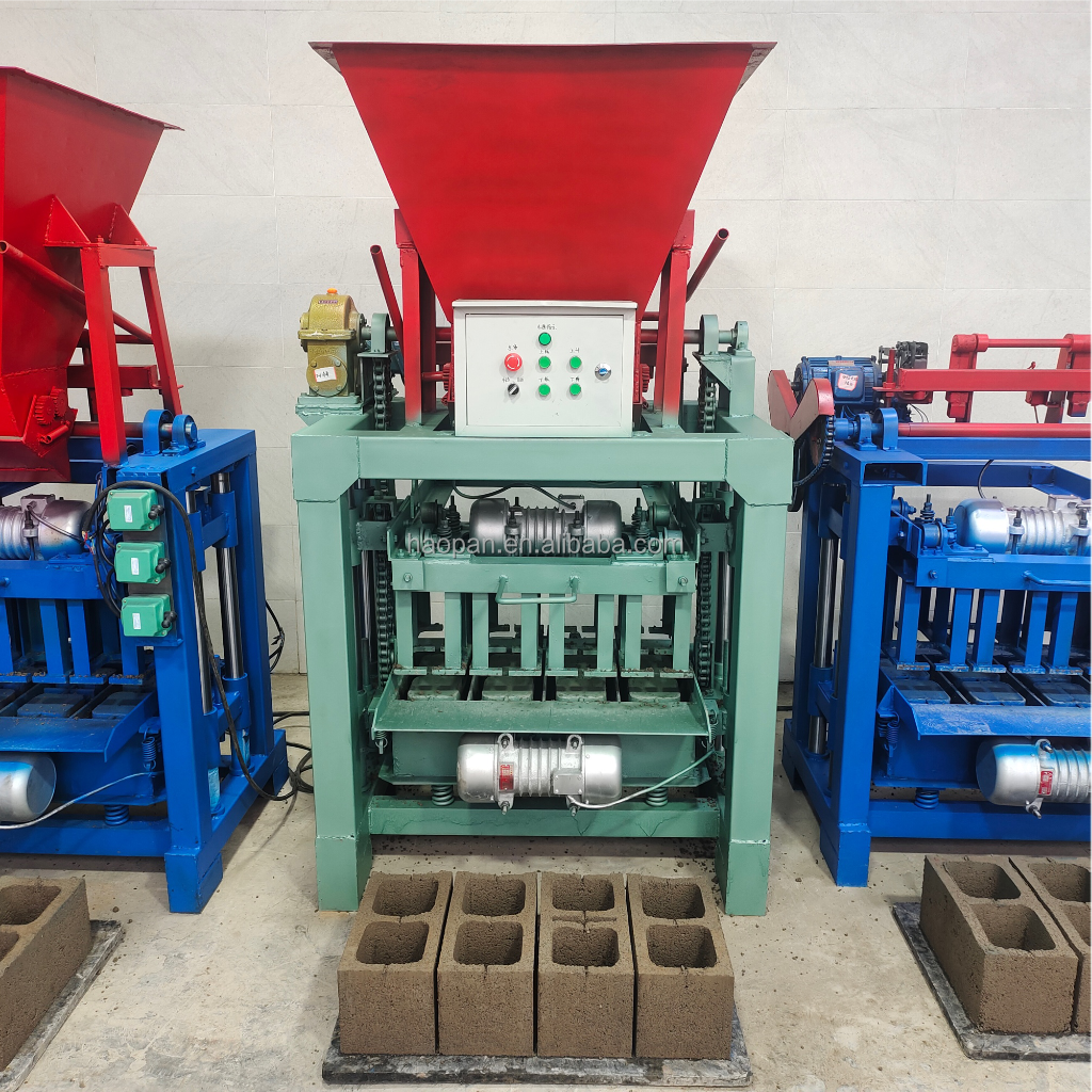 4-40A cseb bricks making machine cement block making machine