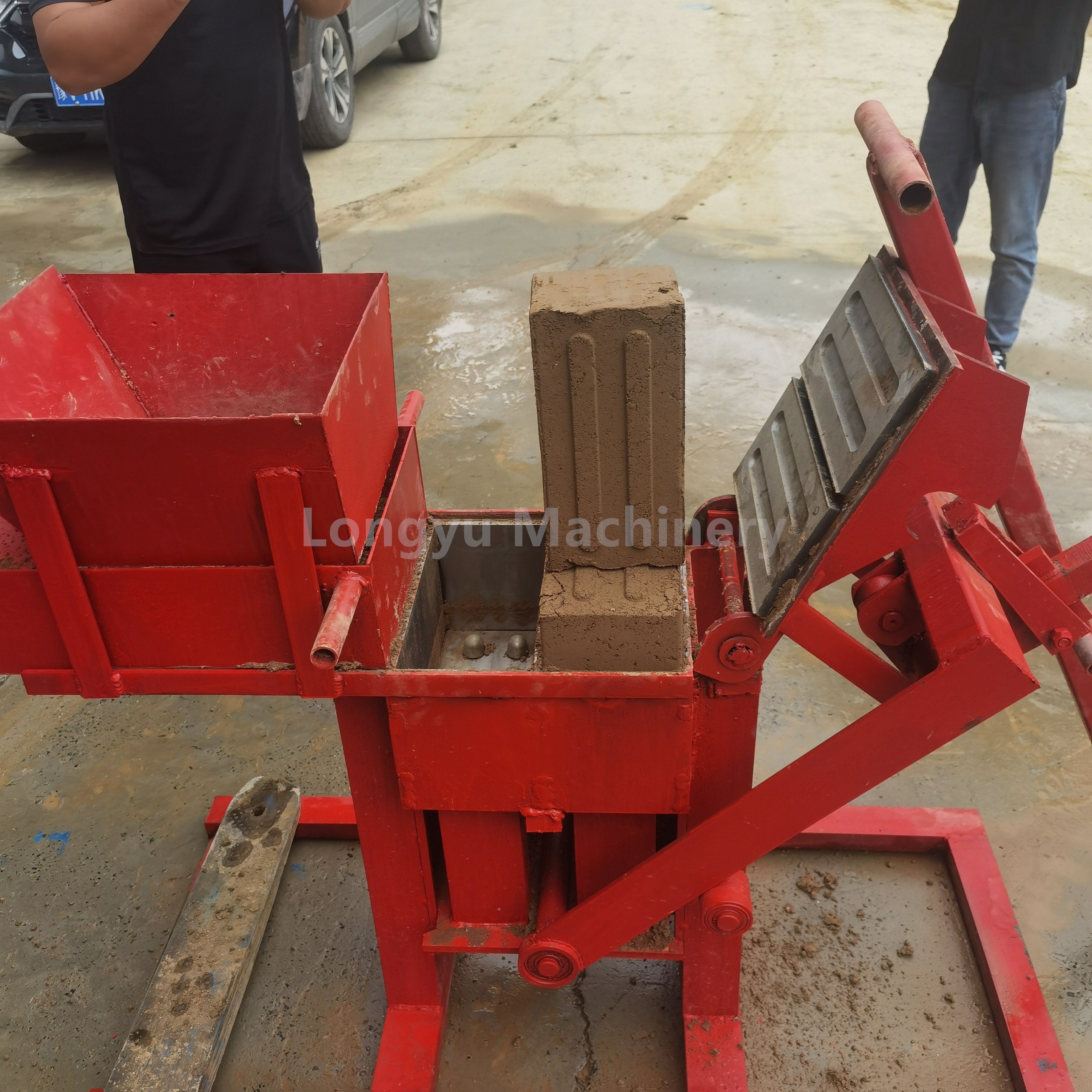 Interlock Block Mold Clay Bricks Making Machine Lowest Price in Philippine