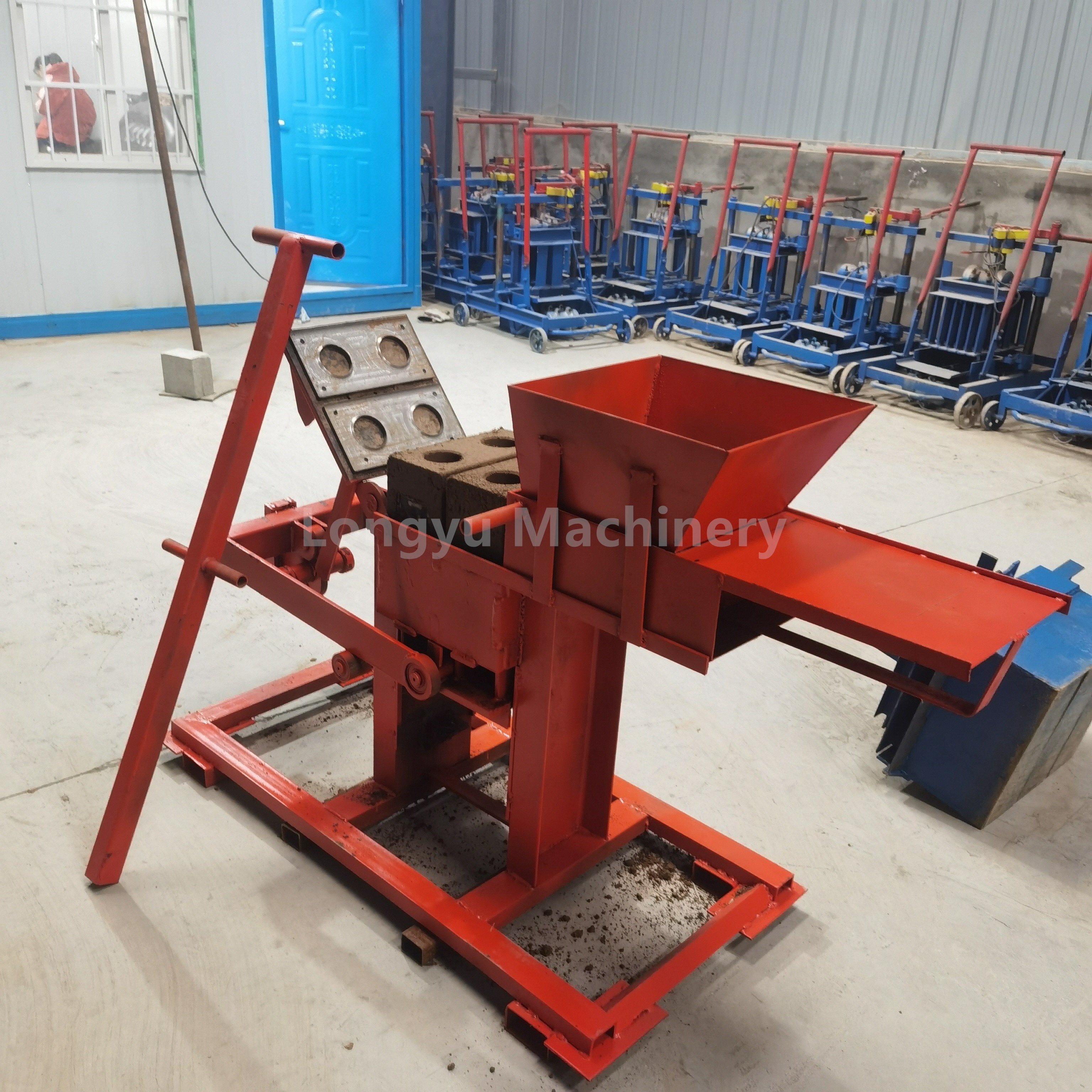 Interlock Block Mold Clay Bricks Making Machine Lowest Price in Philippine