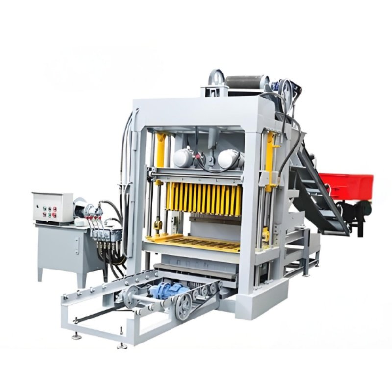 Brick making machine, concrete block forming machine/unburned hollow brick forming machine