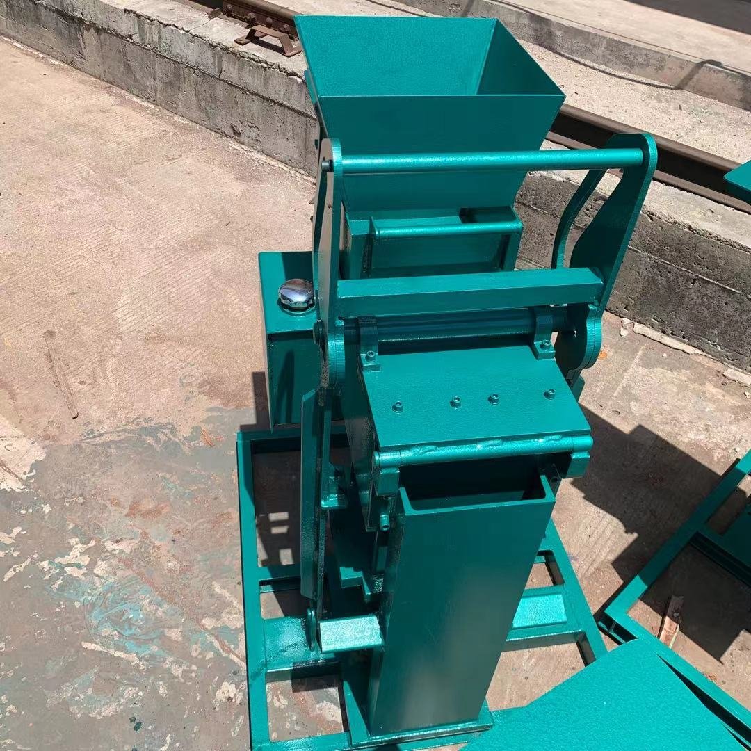 china clay brick making machine SY2-25 double interlocking brick machine hydraulic press clay brick machine