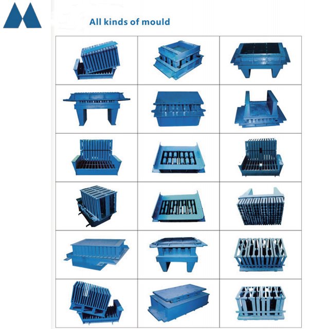 Small Brick Making Machine With Wheels 1.1KW 600 Hollow Bricks Maker
