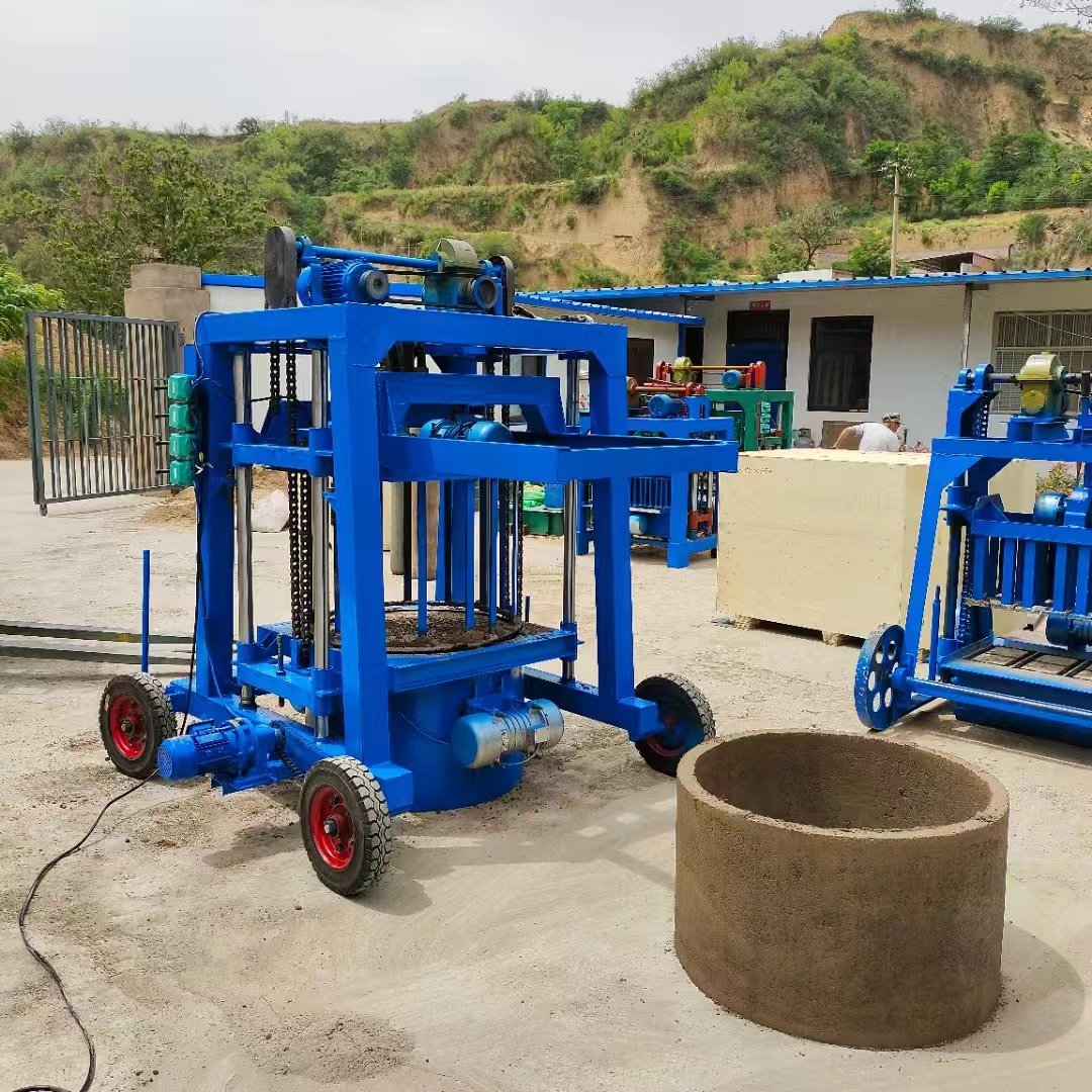 Wholesale Low-Cost Brick Making Machine Portable High-Quality Cement Borehole Ring Block Making Machine