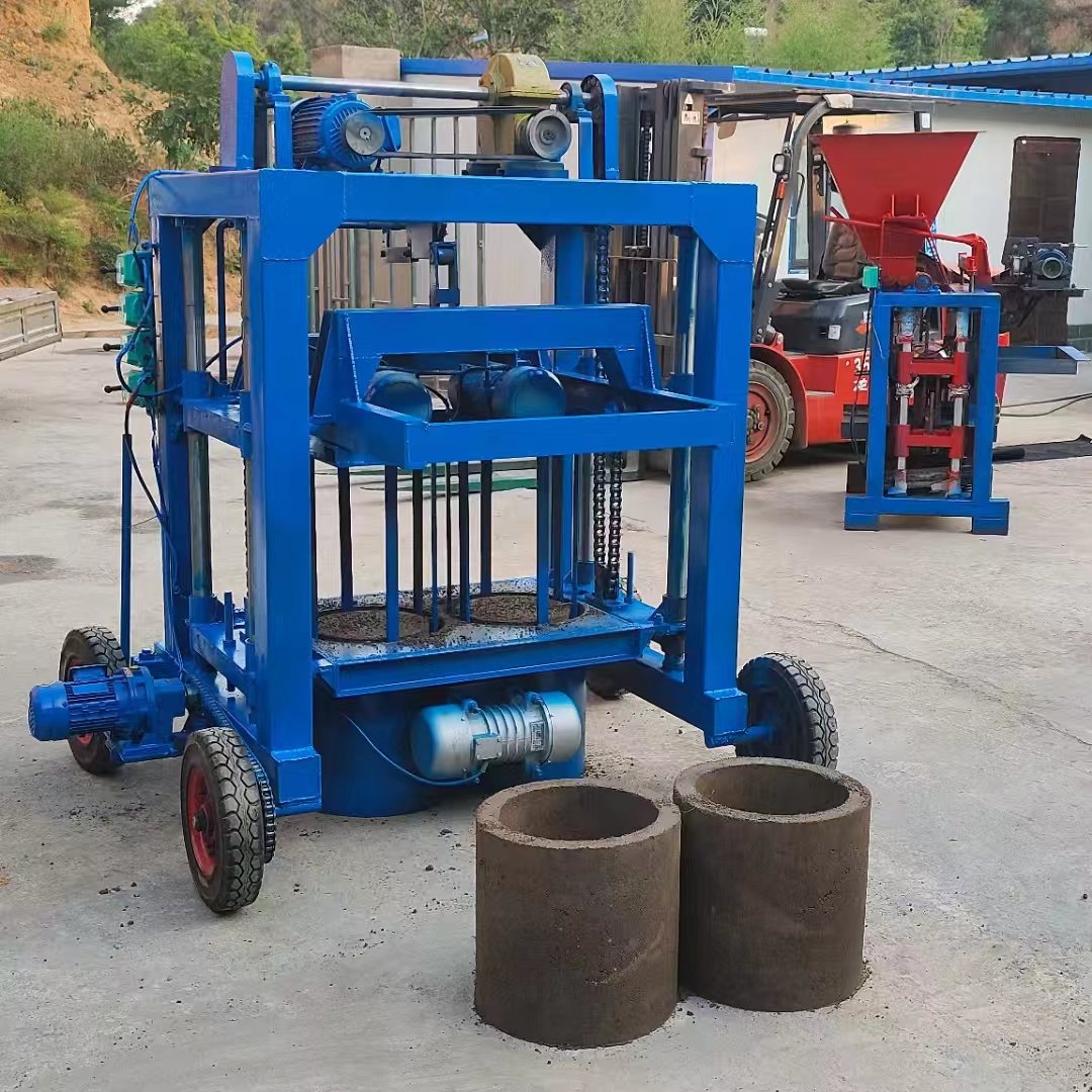 Wholesale Low-Cost Brick Making Machine Portable High-Quality Cement Borehole Ring Block Making Machine