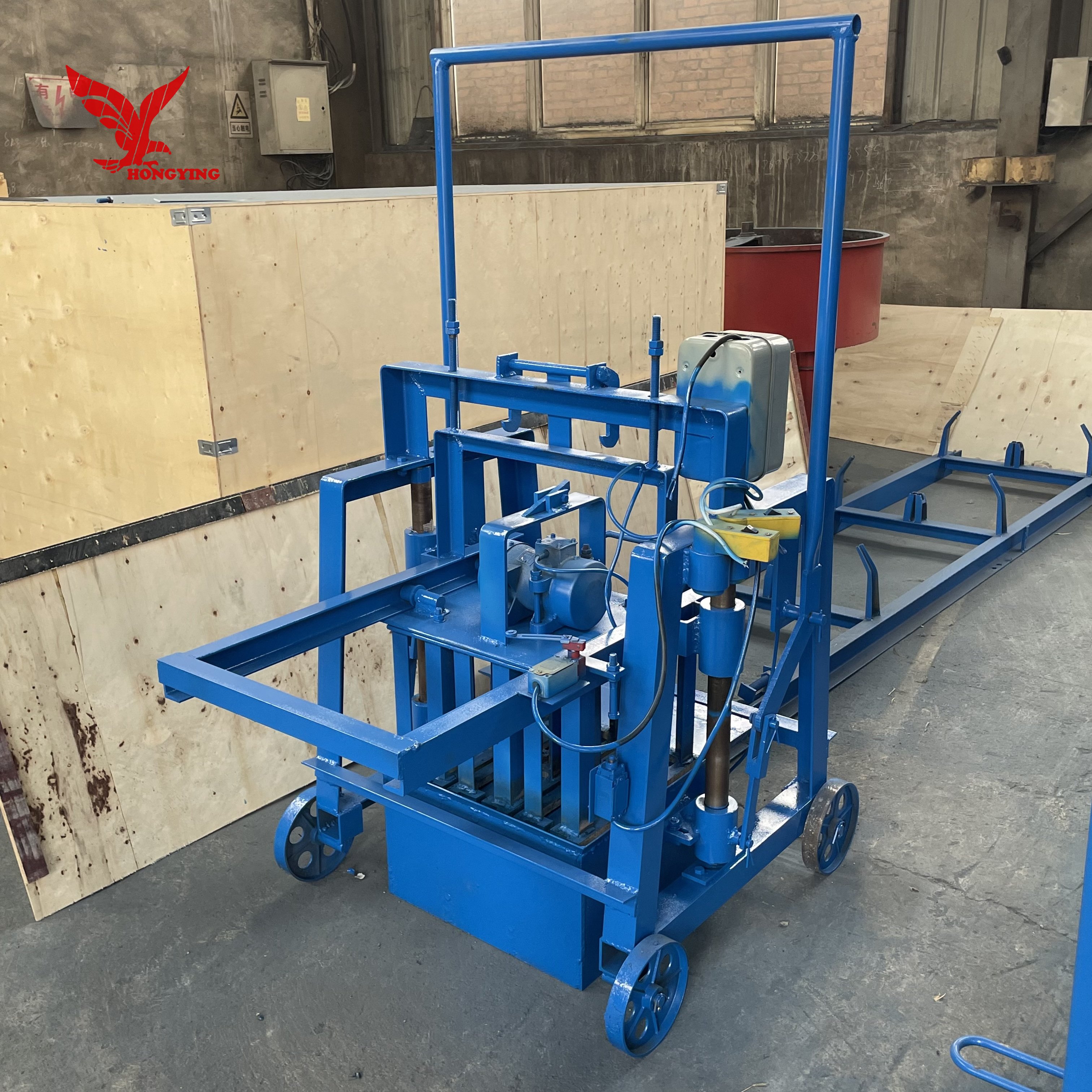 QMY2-40 Small moving brick making machinery brick making