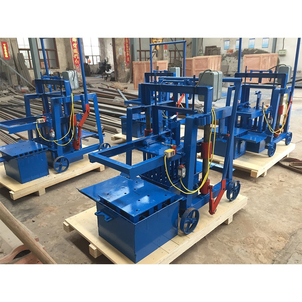 QMY2-40 Small moving brick making machinery brick making