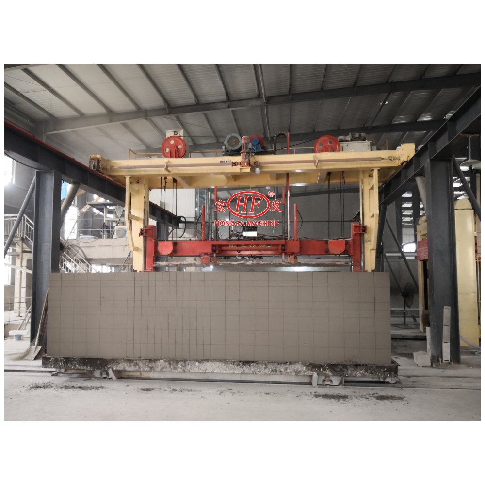 Fully Automatic Autoclaved Aerated Concrete Brick Making Machine Gas Block Fly Ash Aac Block Plant