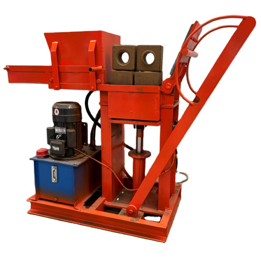Diesel electrical manual interlocking clay brick making machine for sale