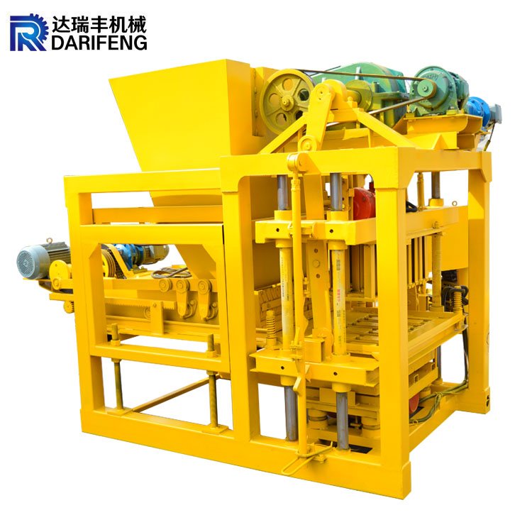 qtj4-28 semi automatic brick making machine cement blocks in ghana