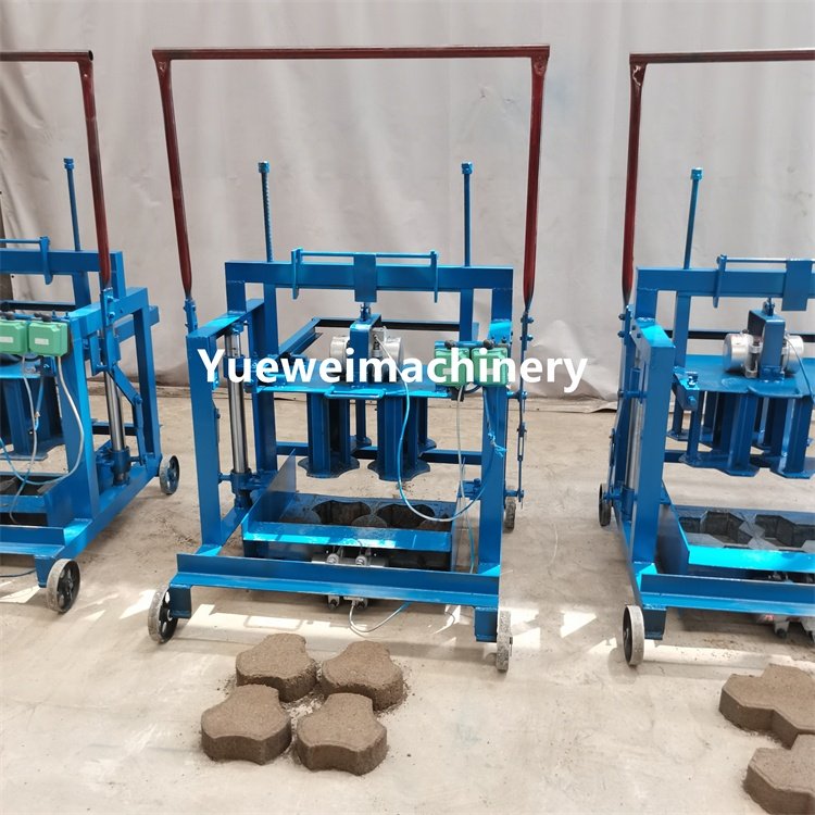 Cheap Professional Electric Mobile Widened Cement Concrete Hollow Block Maker Brick Making Machine for Sale
