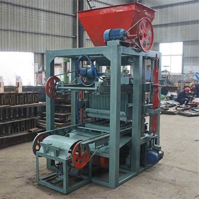 Wholesale Price semi-automatic cement block Brick Making Machine in Ghana 4-24 brick maker