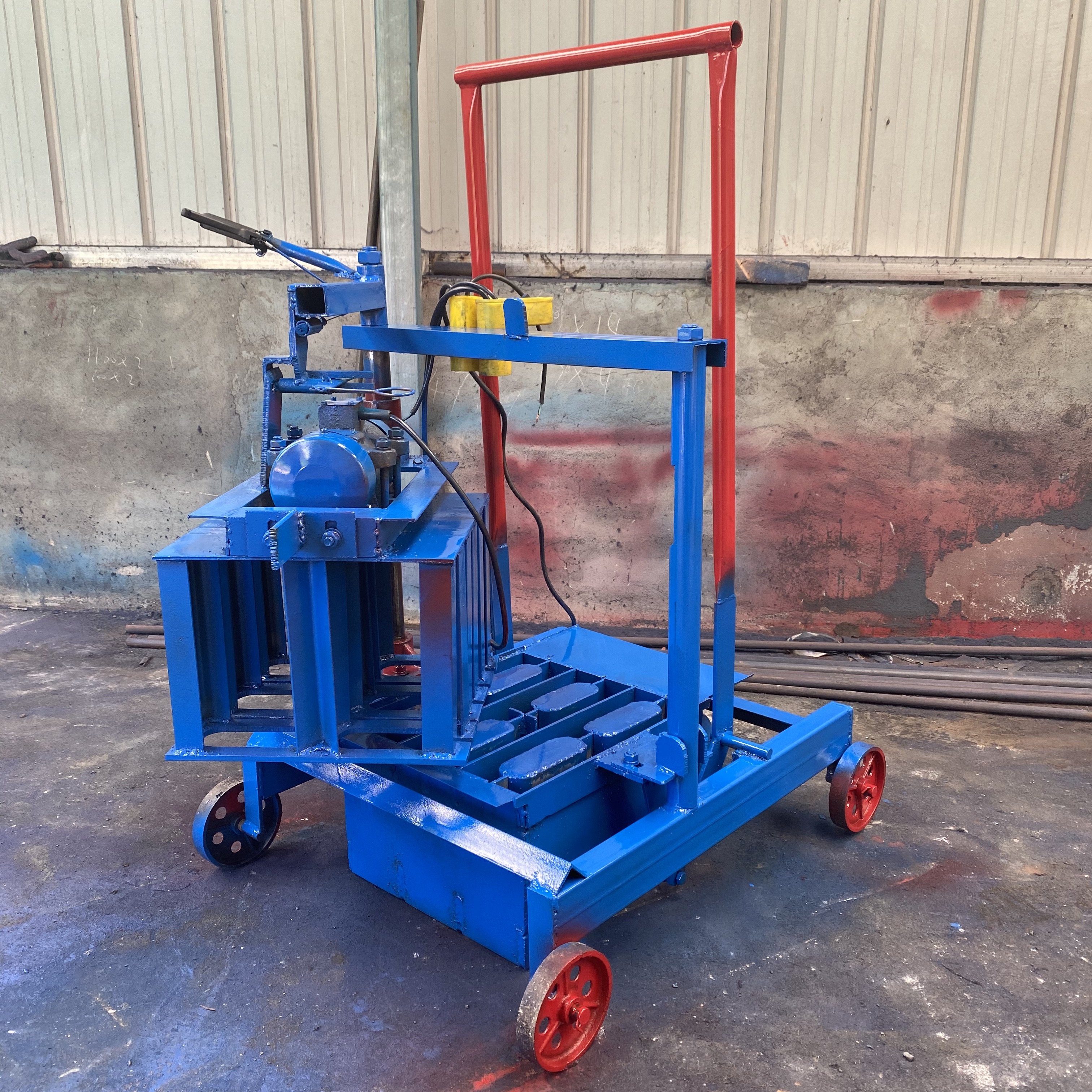 Factory direct sales automatic brick making machine brick machine making automatic compressed earth block machine good price
