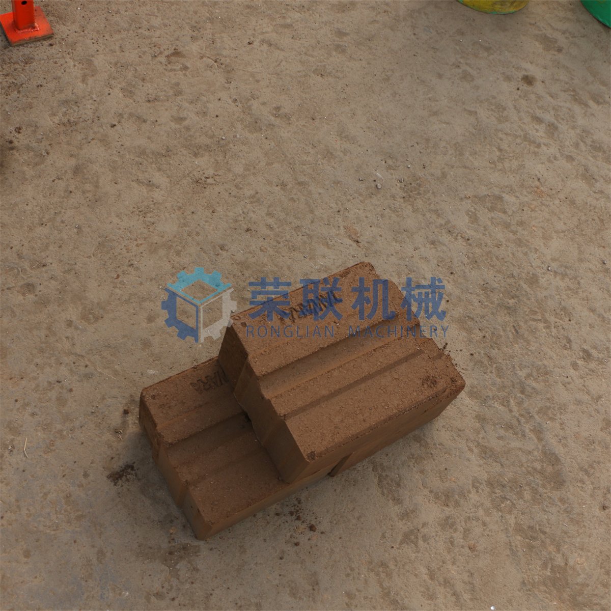 Red Hydraulic brick making machine RL2-20 construction machinery