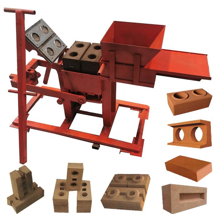 Logo brick machine clay laterite brick machine hydraulic interlocking brick machine
