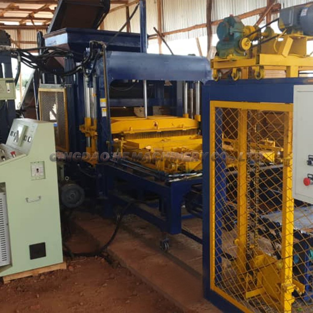 QT4-16 Hydraulic Pressure Bricks Manufacturing Equipment Block Making Machine Concrete Philippines Global 4000 Cement Sand Solid