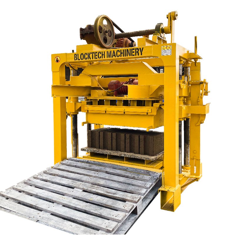 pavement brick cheap easy operation good quality industrial hand operated brick making machinery india made sand