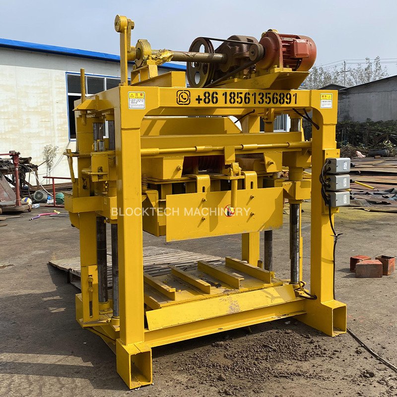 pavement brick cheap easy operation good quality industrial hand operated brick making machinery india made sand