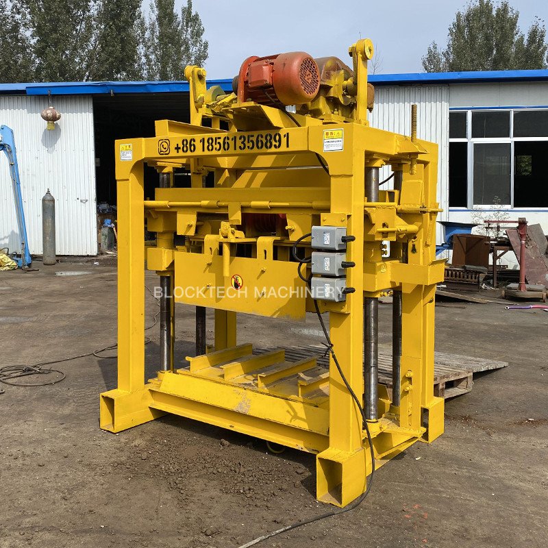 pavement brick cheap easy operation good quality industrial hand operated brick making machinery india made sand