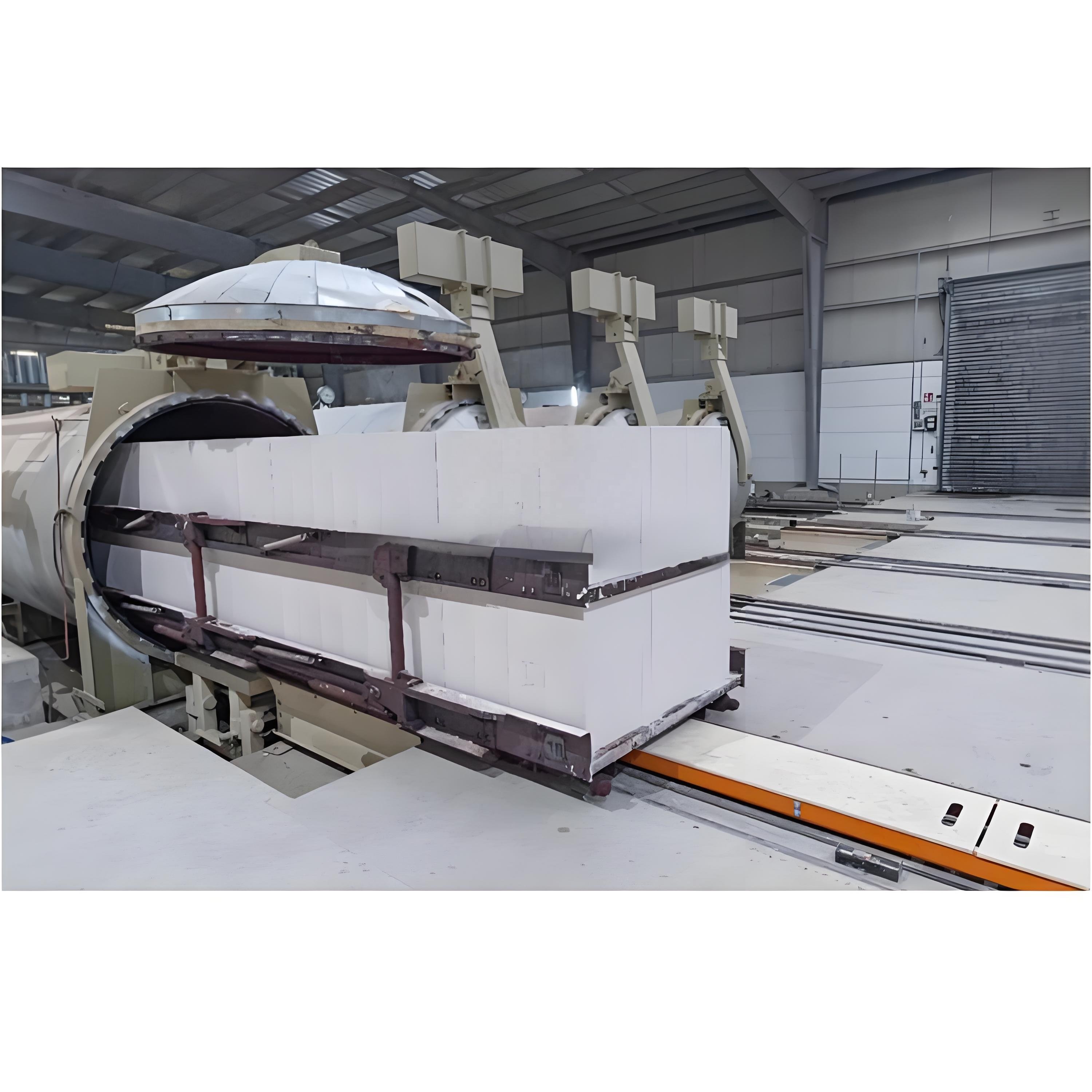 German Technology Full Automatic 300m3 500m3 1000m3 Fly Ash Steam Concrete Sand Aac Block Lightweight Brick Making Machine