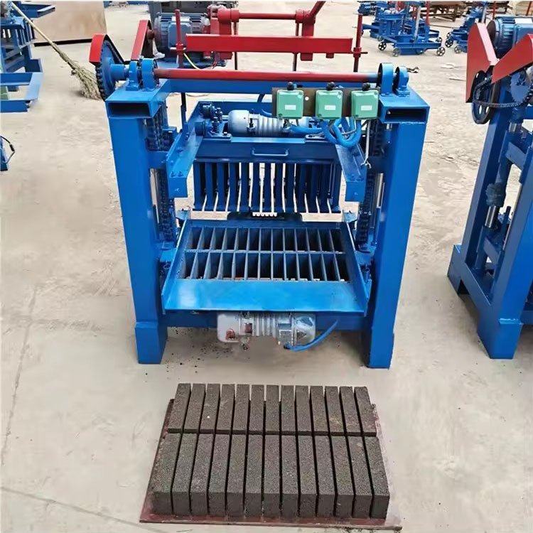 Concrete Brick Moulding Making Machine Manual Hollow Concrete Brick Making Machine Small Cheap Brick Machine For Home