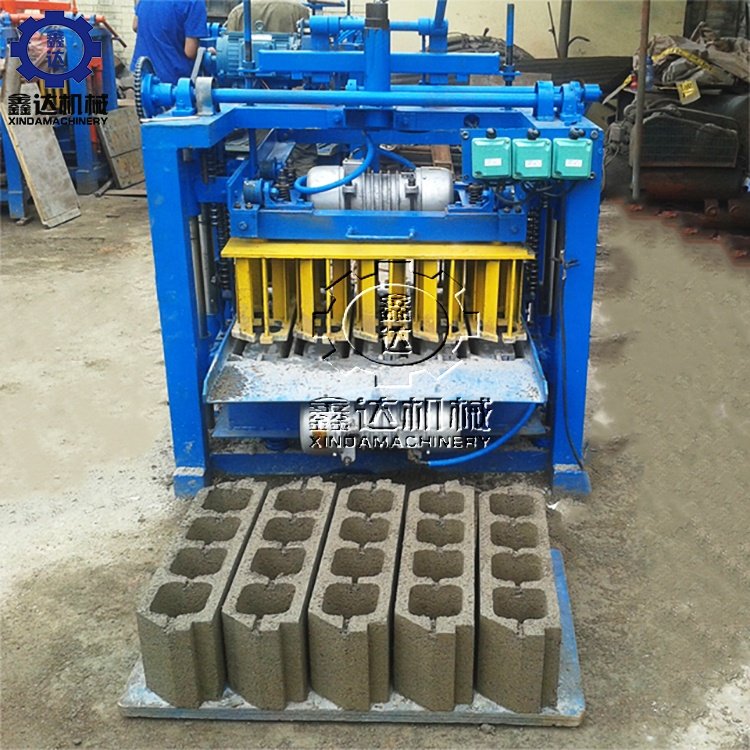 Small Concrete Fixed Manual Interlocking Brick Machinery Product Hollow bricks For Block Molding Machine Price