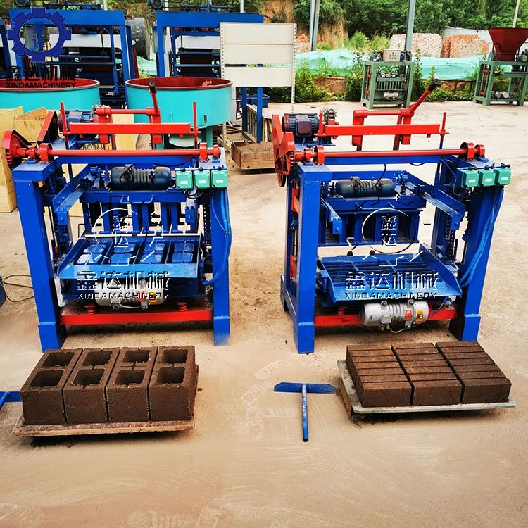 Small Concrete Fixed Manual Interlocking Brick Machinery Product Hollow bricks For Block Molding Machine Price