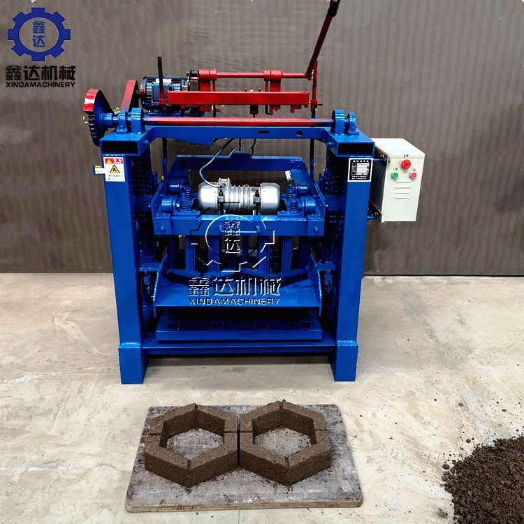 Small Concrete Fixed Manual Interlocking Brick Machinery Product Hollow bricks For Block Molding Machine Price