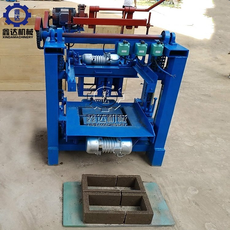 Small Concrete Fixed Manual Interlocking Brick Machinery Product Hollow bricks For Block Molding Machine Price