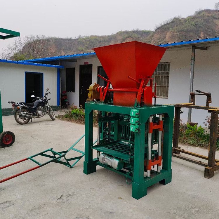 Semi-auto Brick Making Machinery brick making machinery manual brick making machine price