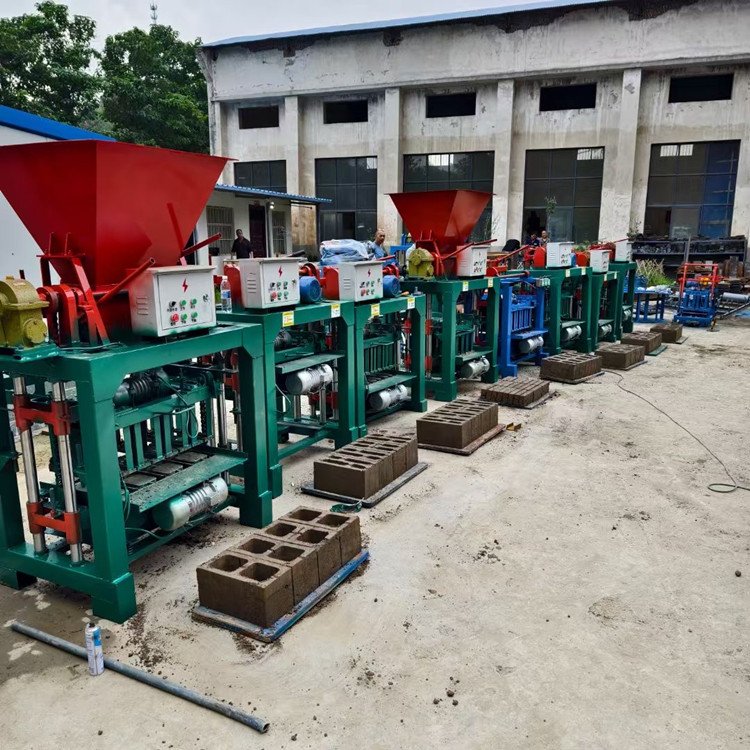 Semi-auto Brick Making Machinery brick making machinery manual brick making machine price