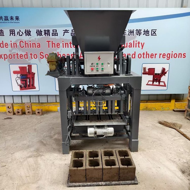 Semi-auto Brick Making Machinery brick making machinery manual brick making machine price