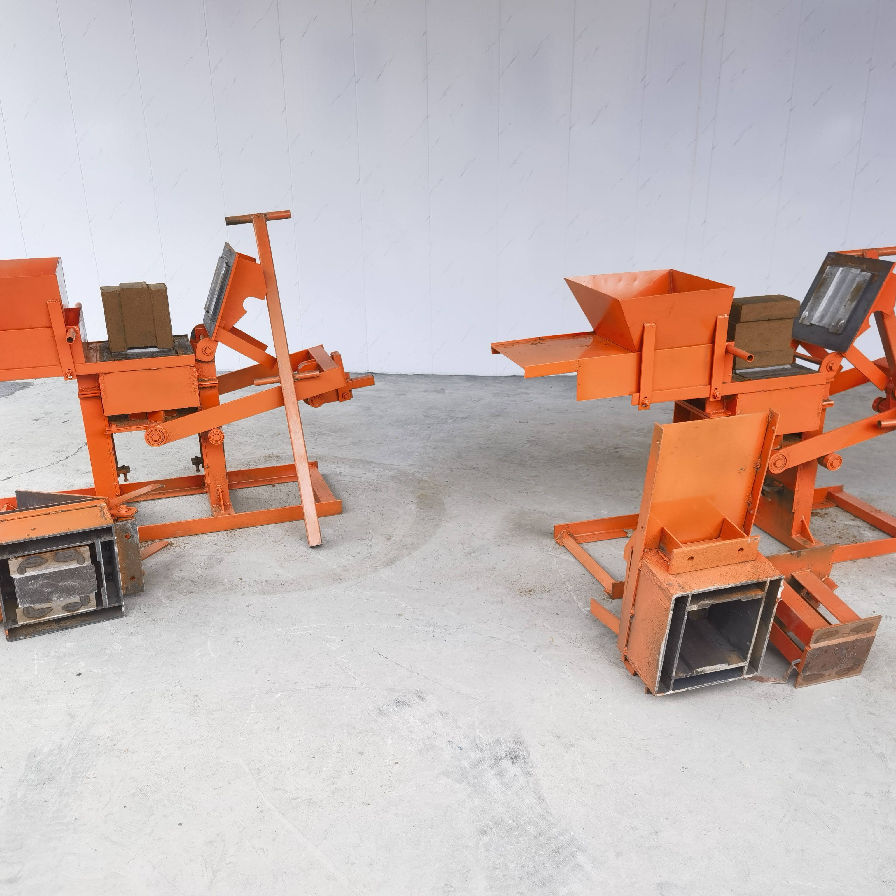 Hydraulic Press Auto Clay used brick making machine for sale Interlock Block Making Machine Manual Clay Brick Making Machine