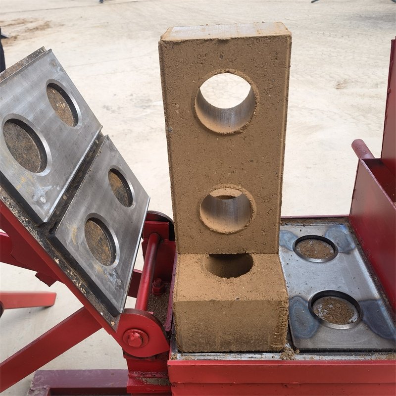 HuaYang Low Price Hydraulic Pressing Clay Soil Interlocking Block Brick Making Machine