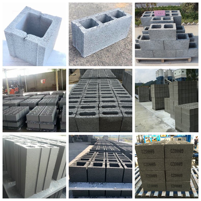 QT4-15S Brick making machinery for hollow curbstone paver solid blocks hollow block making machine for sale
