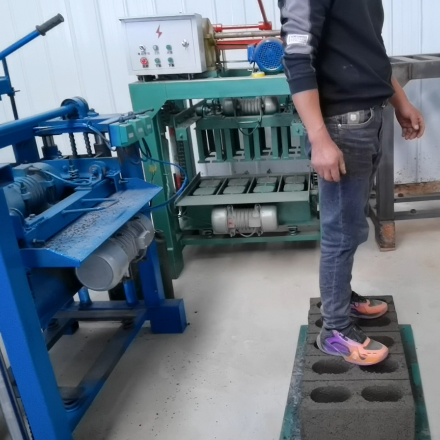 Full Set Block Machine Garden Brick Making From Cement Inter Locking Brick Making Machine