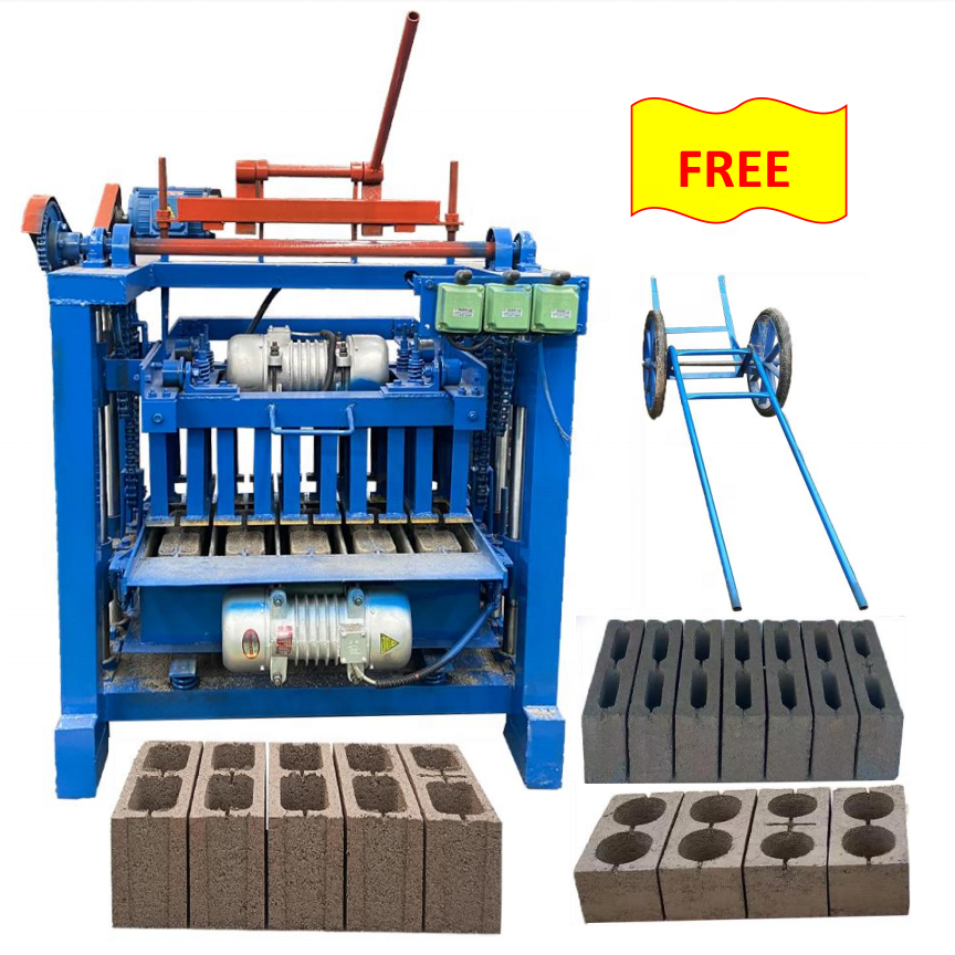Full Set Block Machine Garden Brick Making From Cement Inter Locking Brick Making Machine