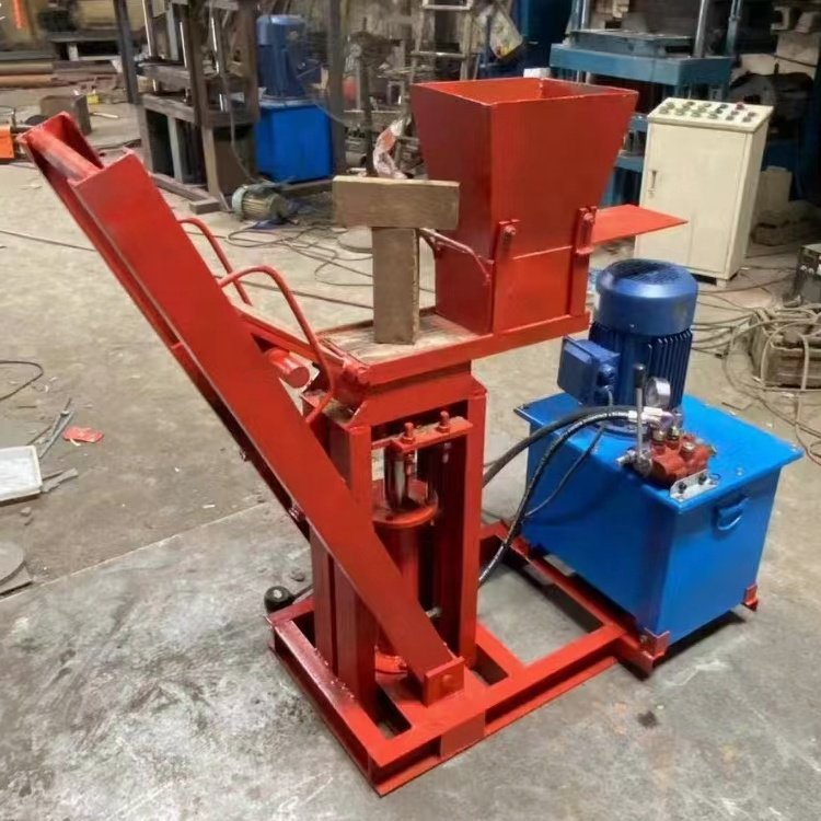 Singapore Compress Hollow Interlock Clay Brick Make Machine Production Line