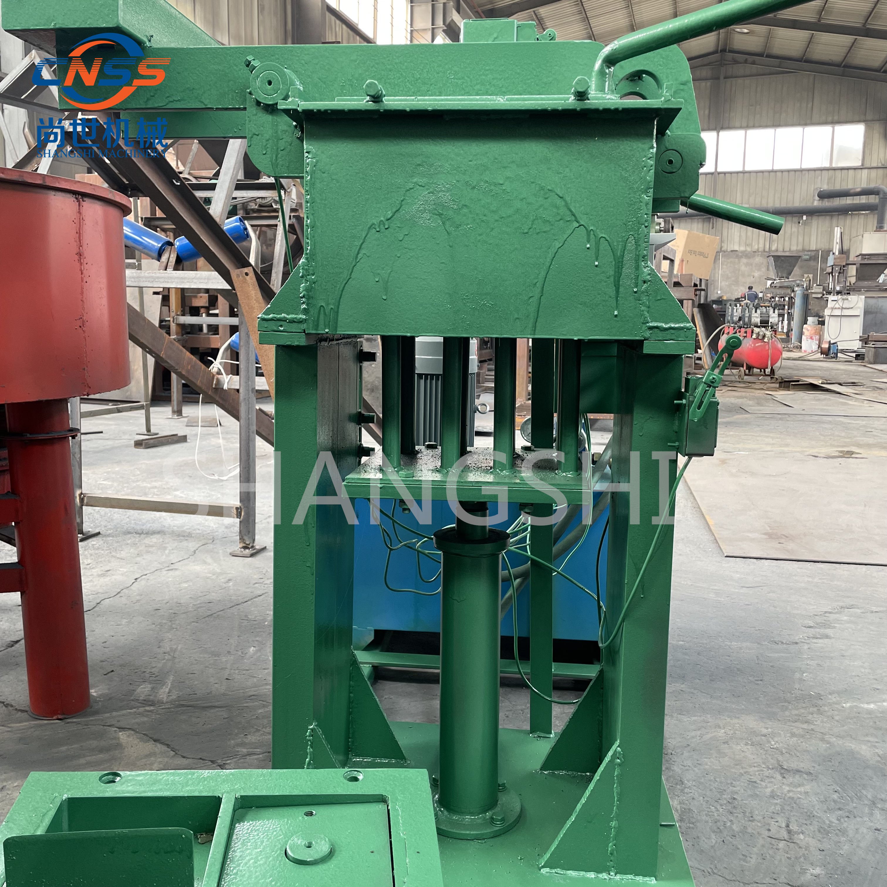 high quality HY2-20 semi automatic Clay Soil Interlocking Brick Making machine