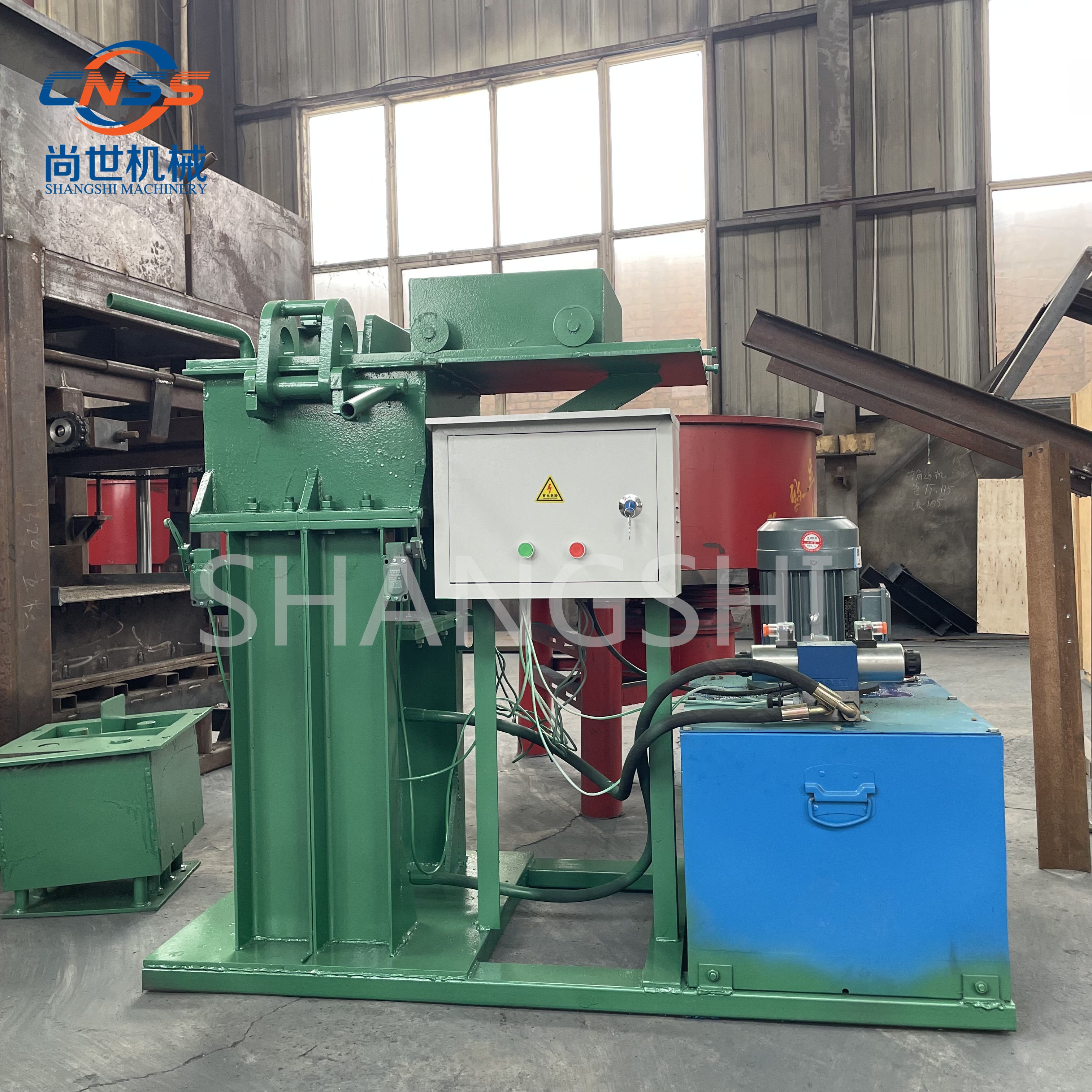 high quality HY2-20 semi automatic Clay Soil Interlocking Brick Making machine