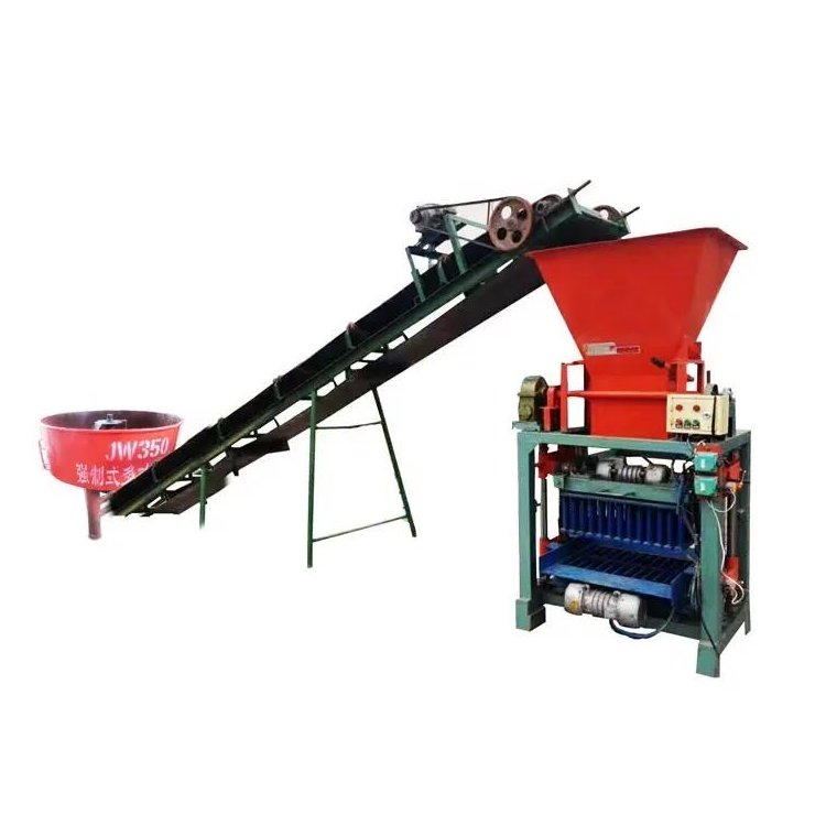 hot sale QMJ4-30B small and medium-sized semi-automatic brick making machine fixed hollow block molding machine