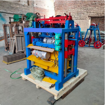 Qtj4-40 Semi Automatic Concrete Cement Machinery Make Hollow Solid Block Bricks Brick Making Machine For Sale