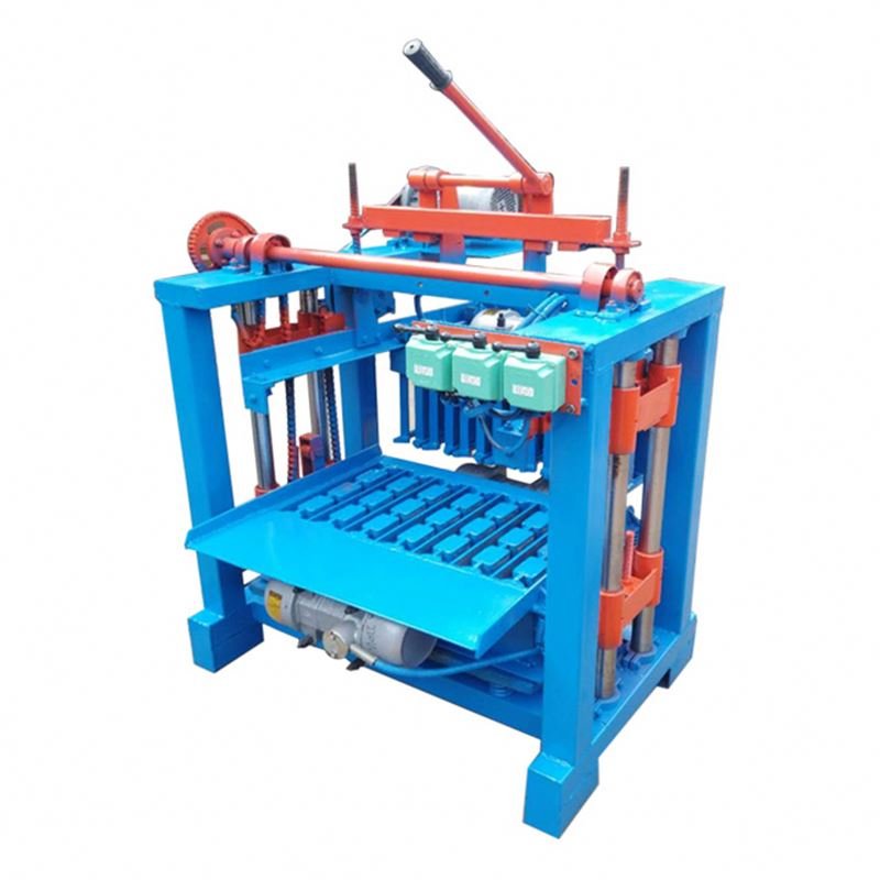 Hot Sale Small Scale Widely Used Manual Laying Block Concrete Hollow Solid Paver Brick Making Machine China Block Making Machine