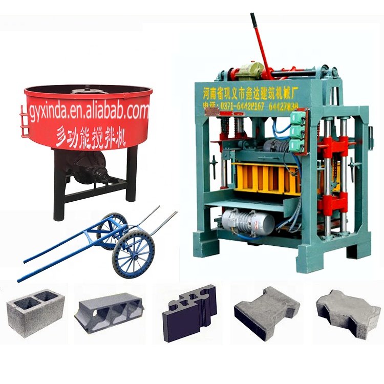 High Output Saves Labor Interlock Stone Concrete Block Brick Btc Making Ivory Coast Machine Of Construction Industry