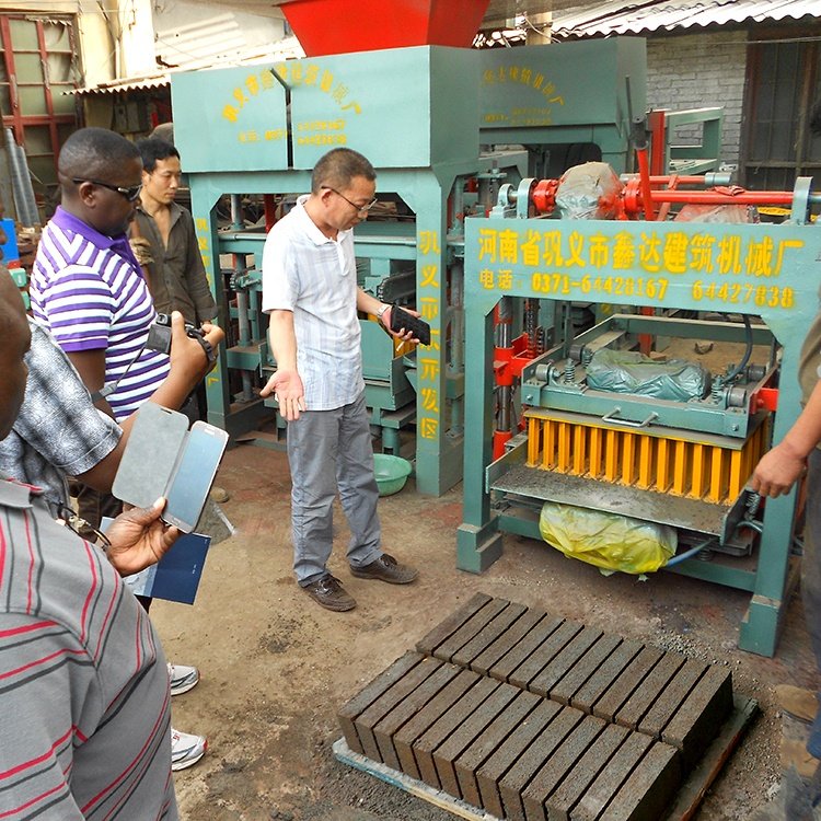 High Output Saves Labor Interlock Stone Concrete Block Brick Btc Making Ivory Coast Machine Of Construction Industry