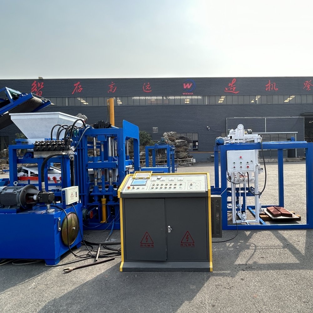 Cheap Automatic Hydraulic Building Holland Kerb Stone Hourdis Solid Color Paver Concrete Block Brick Making Machine